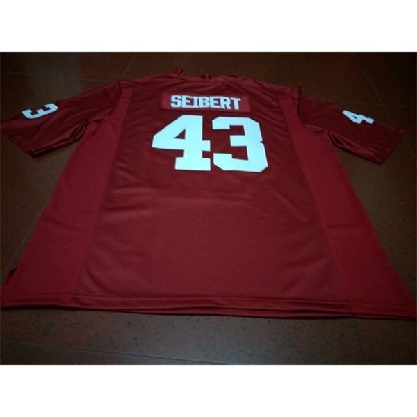 3740 #43 austin seibert red white oklahoma sooners alumni college jersey or custom any name or number jersey, Black
3740 #43 austin seibert red white oklahoma sooners alumni college jersey or custom any name or number jersey, Black