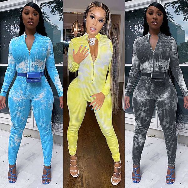 2020 women's casual long sleeve tie dye v-neck pants jumpsuit, Black;gray
2020 women's casual long sleeve tie dye v-neck pants jumpsuit, Black;gray