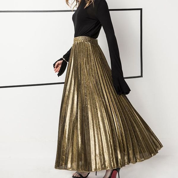 spring new arrival high waist accordion pleated skirt korean style vintage skirt faldas largas elegantes t200324, Black
spring new arrival high waist accordion pleated skirt korean style vintage skirt faldas largas elegantes t200324, Black