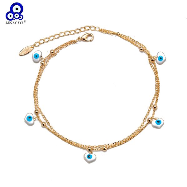 lucky eye water drop star heart charm anklet multi layer gold color foot chain evil eye ankle bracelet for women jewelry bd78 t200901, Red;blue
lucky eye water drop star heart charm anklet multi layer gold color foot chain evil eye ankle bracelet for women jewelry bd78 t200901, Red;blue