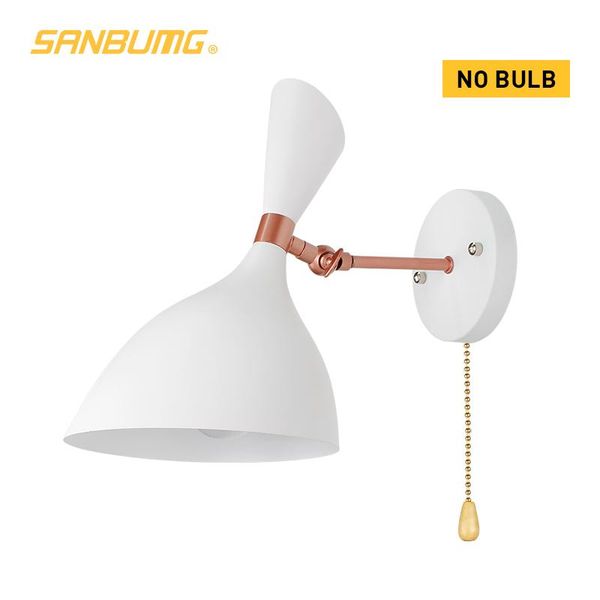 sanbumg modern wall lamp with switch led wall light bedroom e27 white/black color sconce light for living room
sanbumg modern wall lamp with switch led wall light bedroom e27 white/black color sconce light for living room