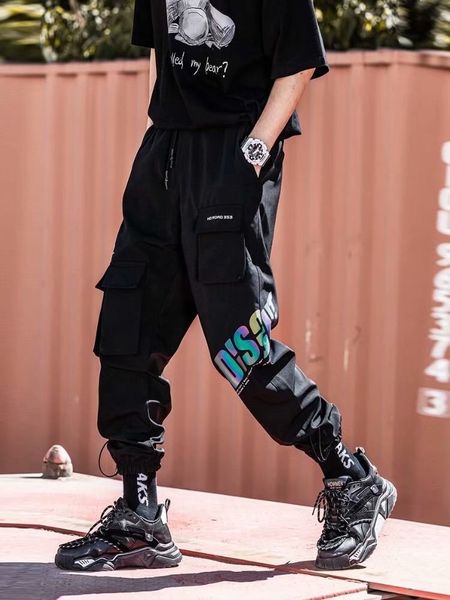 loose legged korean fashion autumn and winter overalls men's trendy student casual pants, Black
loose legged korean fashion autumn and winter overalls men's trendy student casual pants, Black
