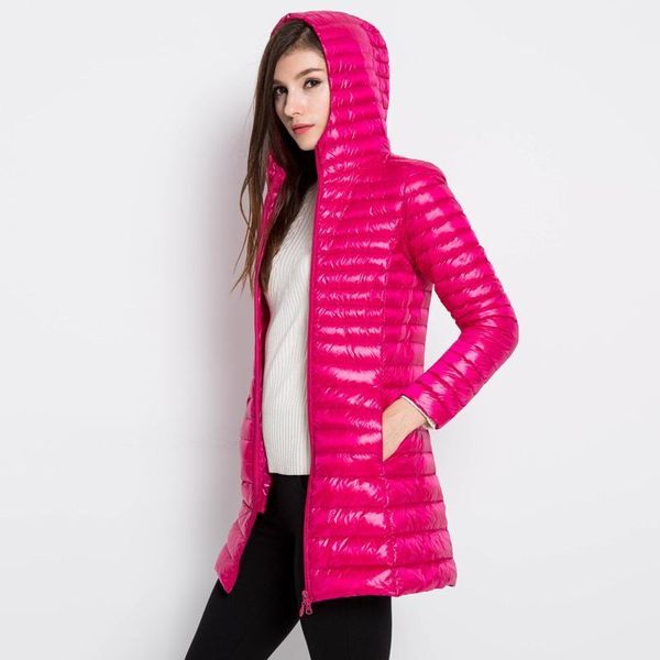 whinte duck down long down jacket women winter hooded jacket ultra light coat female pportable slim plus size coat qh12511, Black
whinte duck down long down jacket women winter hooded jacket ultra light coat female pportable slim plus size coat qh12511, Black