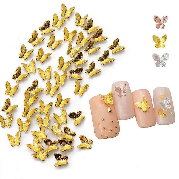 3d metal butterfly nail metal decorations fashion salon art design holographic butterflies accessories decoration for nails 300pcs/set, Silver;gold
3d metal butterfly nail metal decorations fashion salon art design holographic butterflies accessories decoration for nails 300pcs/set, Silver;gold