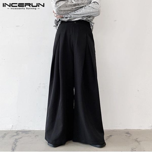 осень человек отдыха молнии брюки streetwear incerun мужчины повседневные брюки solid color wide leg брюки сыпучие карманы pantalones s-5xl, Black
осень человек отдыха молнии брюки streetwear incerun мужчины повседневные брюки solid color wide leg брюки сыпучие карманы pantalones s-5xl, Black