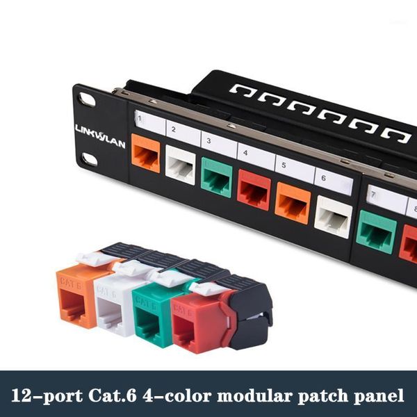 computer cables & connectors 10 inch 12port patch panel cat6 gigabit modular 12pcs rj45 tool-less keystone jacks rj 45 network module crysta
computer cables & connectors 10 inch 12port patch panel cat6 gigabit modular 12pcs rj45 tool-less keystone jacks rj 45 network module crysta