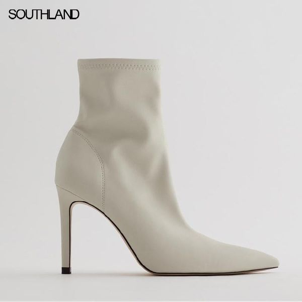 southland high heel stretch sock boots ankle boots 2020 autumn winter new skinny female stiletto tube pointed toe, Black
southland high heel stretch sock boots ankle boots 2020 autumn winter new skinny female stiletto tube pointed toe, Black