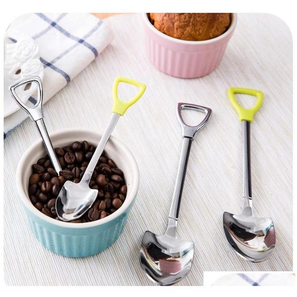 stainless steel coffee spoon fork shovel shape soup spoons creative tableware kitchen bar reusable sqcvcj ppshop01
stainless steel coffee spoon fork shovel shape soup spoons creative tableware kitchen bar reusable sqcvcj ppshop01