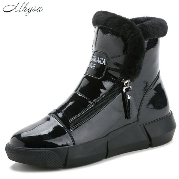 women bootsmhysa 2019 women boots waterproof winter shoes women snow boots platform keep warm ankle boots with thick fur heels botas mujer, Black
women bootsmhysa 2019 women boots waterproof winter shoes women snow boots platform keep warm ankle boots with thick fur heels botas mujer, Black