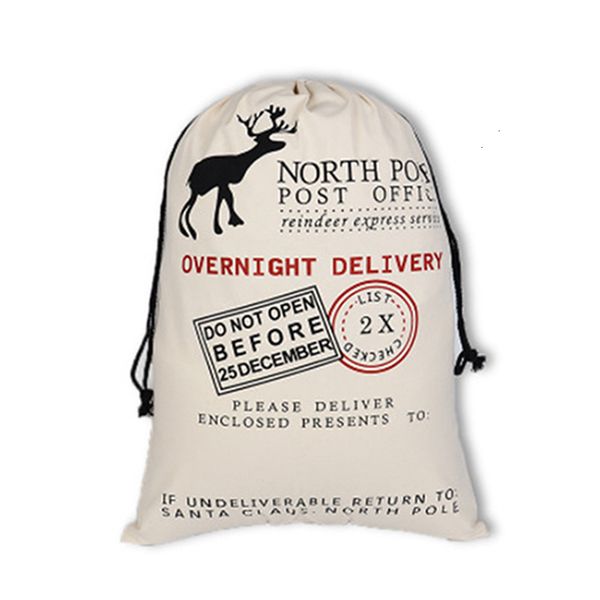 xmas santa clause gifts drawstring cloth bag christmas north pole express canvas bags iia418 xd9b 
xmas santa clause gifts drawstring cloth bag christmas north pole express canvas bags iia418 xd9b