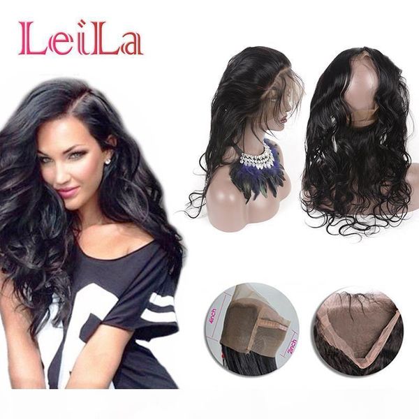 brazilian pre plucked 360 lace frontal body wave with baby hair 70-100g natural hairline body wave 360 lace frontal closure, Black;brown
brazilian pre plucked 360 lace frontal body wave with baby hair 70-100g natural hairline body wave 360 lace frontal closure, Black;brown