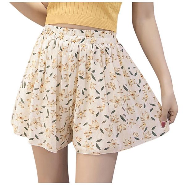 leaves print casual shorts women summer loose sport shorts lady large size chiffon short soft comfortable wear spodenki p3, White;black
leaves print casual shorts women summer loose sport shorts lady large size chiffon short soft comfortable wear spodenki p3, White;black