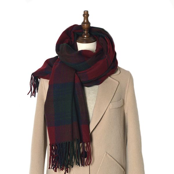 2021 new classic brand scottish plaid men and women winter warm fashion casual scarf imitation cashmere 2v42, Blue;gray
2021 new classic brand scottish plaid men and women winter warm fashion casual scarf imitation cashmere 2v42, Blue;gray