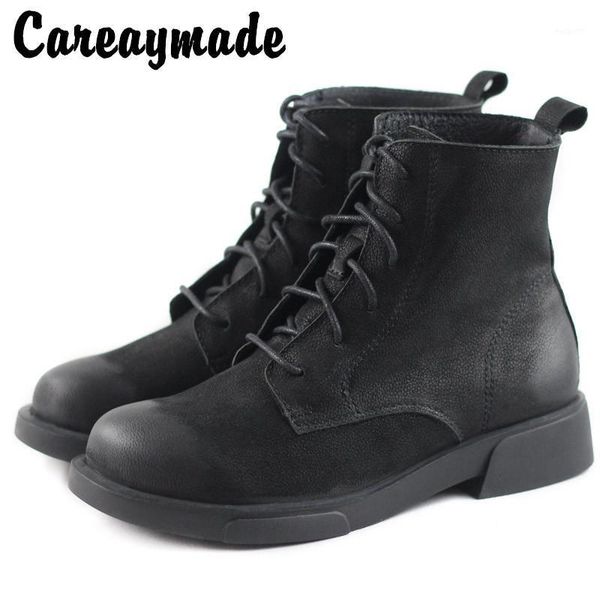 careaymade-vintage british style, boots, women's comfortable,real leather short boots,literature art style leisure boots1, Black
careaymade-vintage british style, boots, women's comfortable,real leather short boots,literature art style leisure boots1, Black