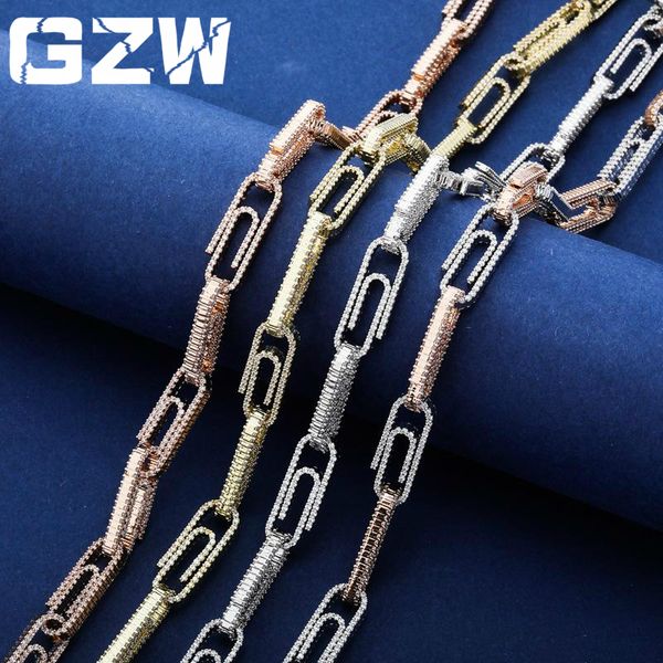 new fashion 18k gold plated iced out cubic zirconia paper clip link chain mens choker necklace hip hop collier jewelry gift for men women, Silver
new fashion 18k gold plated iced out cubic zirconia paper clip link chain mens choker necklace hip hop collier jewelry gift for men women, Silver