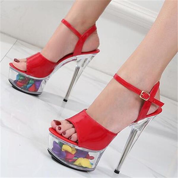 2020 new platform sandals women wedding shoes flower high heel 15cm fashion sandals crystal lady's high heels 34-43, Black
2020 new platform sandals women wedding shoes flower high heel 15cm fashion sandals crystal lady's high heels 34-43, Black
