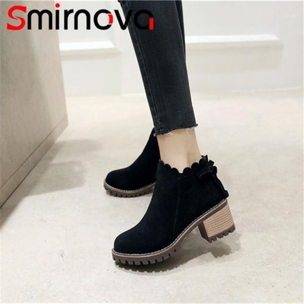 boots smirnova arrive 2021 butterfly knot flock woman high heels ladies round toe ankle big size shoes zipper1, Black
boots smirnova arrive 2021 butterfly knot flock woman high heels ladies round toe ankle big size shoes zipper1, Black