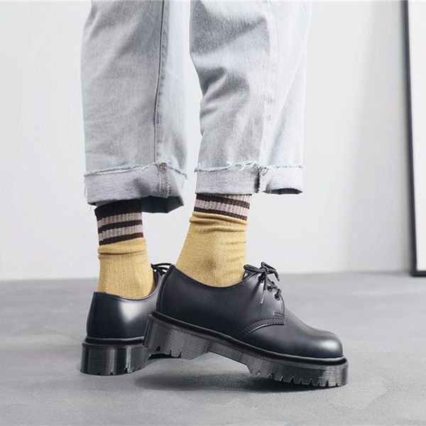 women boots doc high platform spring autumn oxfords ladies leather shoes martins comfortable casual women boots, Black
women boots doc high platform spring autumn oxfords ladies leather shoes martins comfortable casual women boots, Black