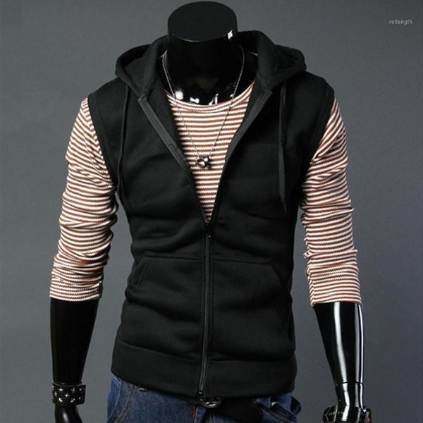 2020 autumn vest for men hooded jacket vest men sleeveless mens clothing solid color zipper jackets waistcoat s-xxl1, Black;white
2020 autumn vest for men hooded jacket vest men sleeveless mens clothing solid color zipper jackets waistcoat s-xxl1, Black;white