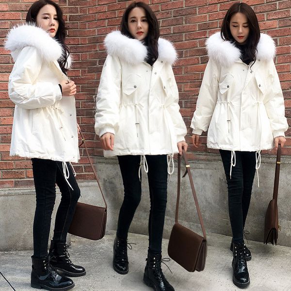 2020 new winter women jacket fashion thick warm cotton coat hat detachable outwear zipper windbreaker 2 colors size s-4xl, Black
2020 new winter women jacket fashion thick warm cotton coat hat detachable outwear zipper windbreaker 2 colors size s-4xl, Black