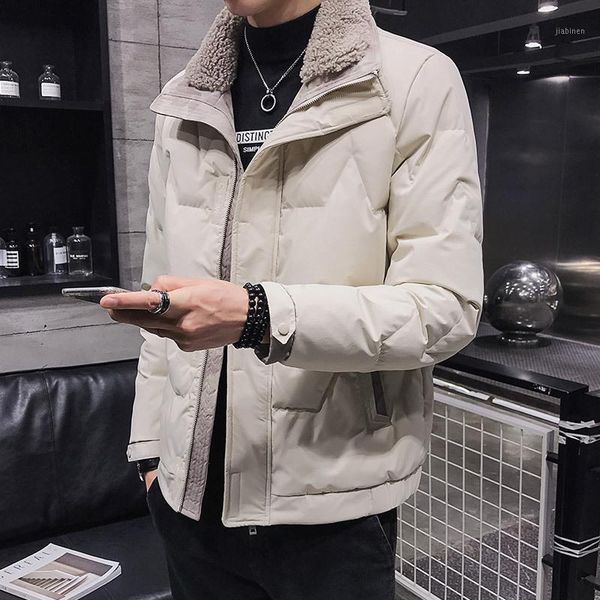 a substituting winter coats men brief paragraph coat winter new lambs wool lapel with thick warm coat1, Black
a substituting winter coats men brief paragraph coat winter new lambs wool lapel with thick warm coat1, Black