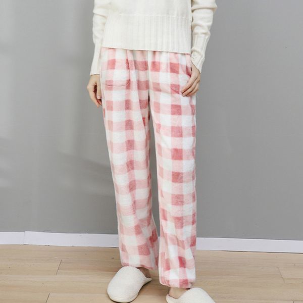 2021 new style women's autumn winter long pajama pants plaid pattern plus size flannel thick female sleepwear homewear lady r64o, Black;red
2021 new style women's autumn winter long pajama pants plaid pattern plus size flannel thick female sleepwear homewear lady r64o, Black;red