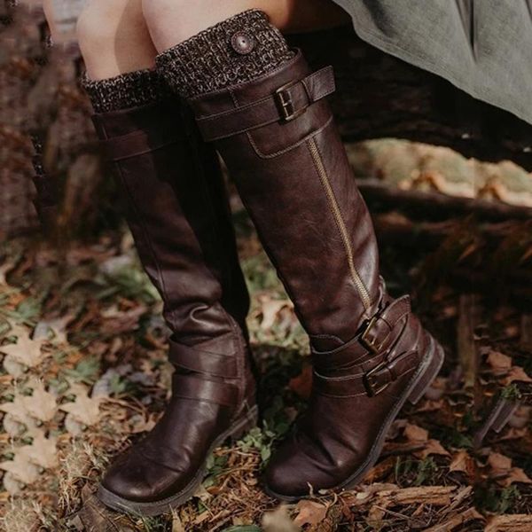 boots women pu leather zipper retro casual womans booties gladiator low heel shoes ladies fashion botas mujer invierno tw620, Black
boots women pu leather zipper retro casual womans booties gladiator low heel shoes ladies fashion botas mujer invierno tw620, Black