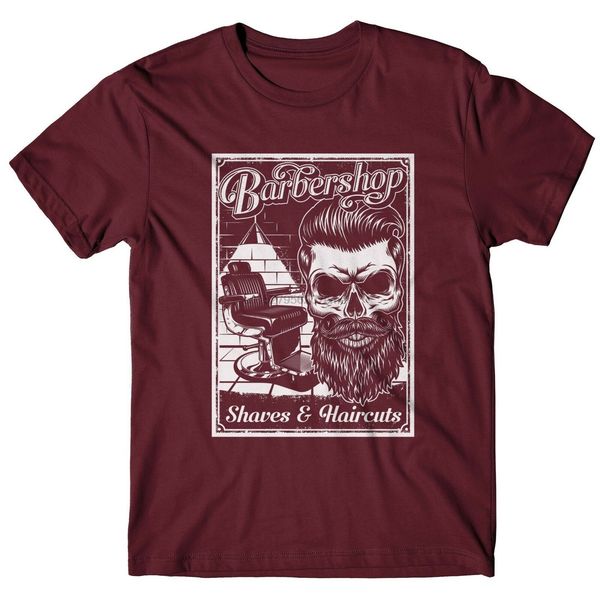 t-shirt uomo skull barber shop - maglietta 100% cotone - burgundy sport hooded sweatshirt hoodie 
t-shirt uomo skull barber shop - maglietta 100% cotone - burgundy sport hooded sweatshirt hoodie