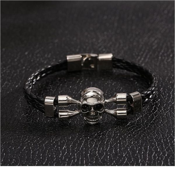 junwei men's fashion zinc alloy bracelet punk skull bracelet to men's gifts jewelry junw qylghr
junwei men's fashion zinc alloy bracelet punk skull bracelet to men's gifts jewelry junw qylghr