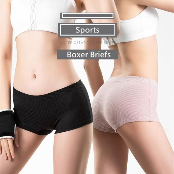 gym clothing 3pcs elastic breathable girls boxer shorts antibacterial cotton crotch seamless quick-drying comfortable simple women underwear, White;black
gym clothing 3pcs elastic breathable girls boxer shorts antibacterial cotton crotch seamless quick-drying comfortable simple women underwear, White;black