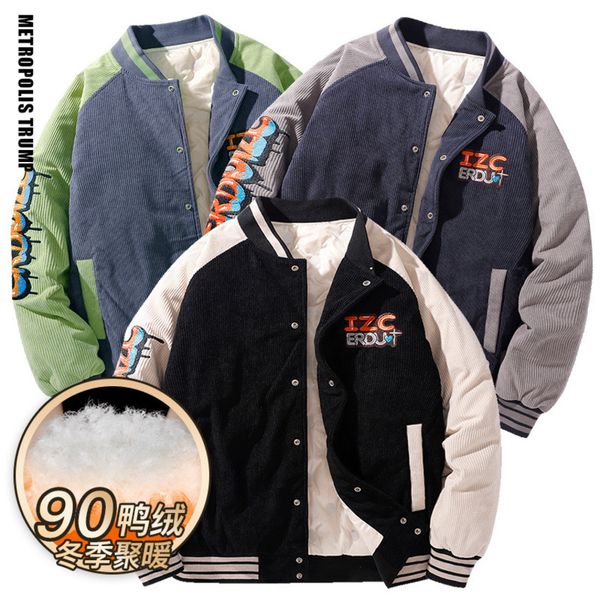 urban wear 2021 winter new men's baseball loose ins fashion brand down et men, Black
urban wear 2021 winter new men's baseball loose ins fashion brand down et men, Black