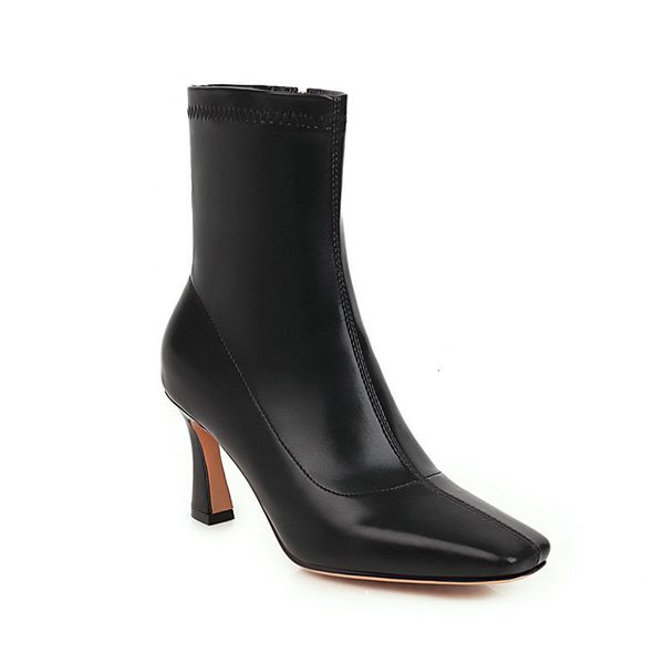 new 2021 pu leather autumn winter ankle boots toe square high heel casual party women shoes size 34-43 fxrf, Black
new 2021 pu leather autumn winter ankle boots toe square high heel casual party women shoes size 34-43 fxrf, Black