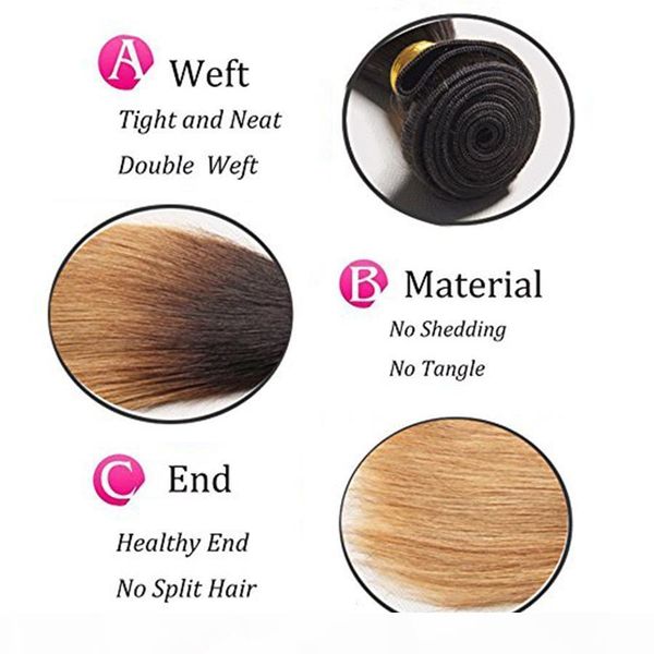 3 bundles deals color t 1b 27 blonde 8a brazilian virgin hair silky straight ombre black blonde peruvian indian human hair extension weave, Black;brown
3 bundles deals color t 1b 27 blonde 8a brazilian virgin hair silky straight ombre black blonde peruvian indian human hair extension weave, Black;brown