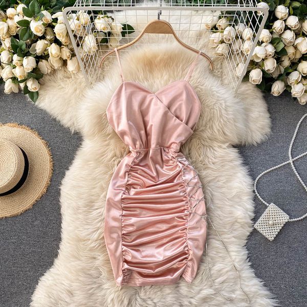 2021 new singiny women off the shoulder strapped neck thin chain summer no back ruched dress short 4mdc, Black;gray
2021 new singiny women off the shoulder strapped neck thin chain summer no back ruched dress short 4mdc, Black;gray