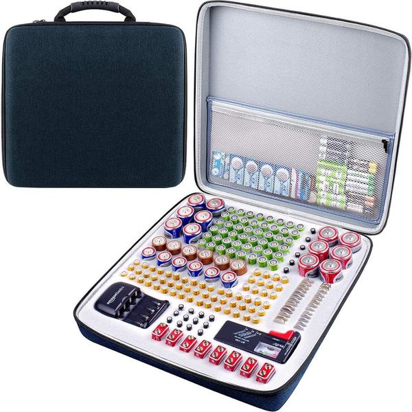battery organizer storage bag with battery tester (bt168), eva case bag holder fits for 250+ batteries extra large
battery organizer storage bag with battery tester (bt168), eva case bag holder fits for 250+ batteries extra large