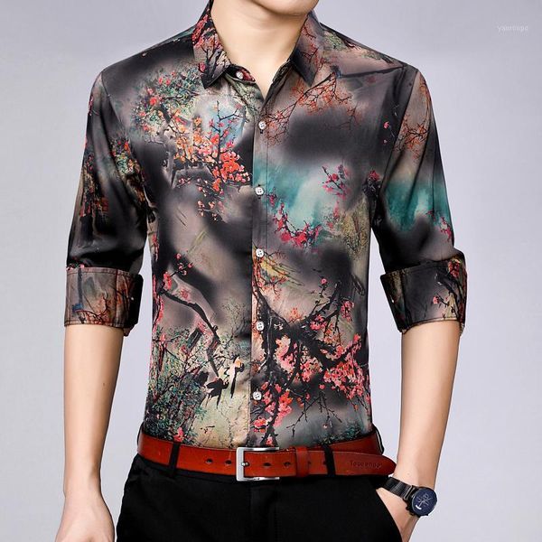 new arrival man silk clothes fashion printing silk shirts male long sleeve floral printed shirt ng1, White;black
new arrival man silk clothes fashion printing silk shirts male long sleeve floral printed shirt ng1, White;black