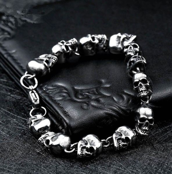 punk skull stainless steel bracelet for man skeleton jewelry punk skull special occasion trendy u fashion wmtjjj bdesybag, Bronze;silver
punk skull stainless steel bracelet for man skeleton jewelry punk skull special occasion trendy u fashion wmtjjj bdesybag, Bronze;silver