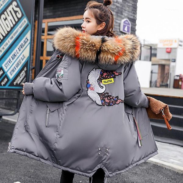 winter ladies down coat jacket women plus size fashion hoodie long down jacket cotton thick parkas female long warm clothing1, Black
winter ladies down coat jacket women plus size fashion hoodie long down jacket cotton thick parkas female long warm clothing1, Black