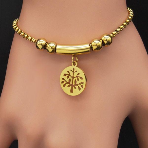 tree of life stainless steel bracelet charm women gold color bracelets bangle jewellery acero inoxidable joyeria mujer b18431s05, Golden;silver
tree of life stainless steel bracelet charm women gold color bracelets bangle jewellery acero inoxidable joyeria mujer b18431s05, Golden;silver
