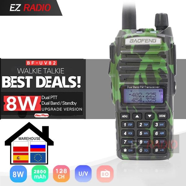 walkie talkie 8w baofeng uv-82 8watts portable ham radio 10 km uv 82 uv82 camouflage uv-9r plus
walkie talkie 8w baofeng uv-82 8watts portable ham radio 10 km uv 82 uv82 camouflage uv-9r plus