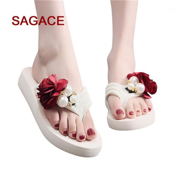 slippers sagace fashion women's summer stretch fabric seaside pearl non-slip flat beach shoes sandalia feminina1, Black
slippers sagace fashion women's summer stretch fabric seaside pearl non-slip flat beach shoes sandalia feminina1, Black