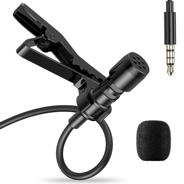 clip-on lapel mic 1.5m mini portable microphone condenser wired mikrofo/microfon for phone for lapp
clip-on lapel mic 1.5m mini portable microphone condenser wired mikrofo/microfon for phone for lapp
