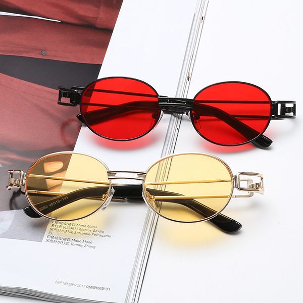 2020 personalized vintage round frame sunglasses sunglasses fashion all-match uv-proof glasses uv400 oculos de sol, White;black
2020 personalized vintage round frame sunglasses sunglasses fashion all-match uv-proof glasses uv400 oculos de sol, White;black