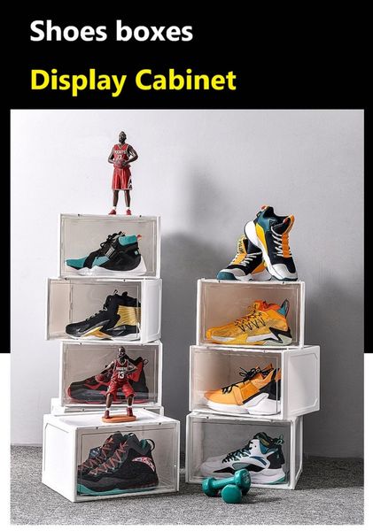 thicken clear plastic shoe box dustproof sport shoe storage box flip transparent sneaker box stackable boot organizer boxes black white, White;pink
thicken clear plastic shoe box dustproof sport shoe storage box flip transparent sneaker box stackable boot organizer boxes black white, White;pink