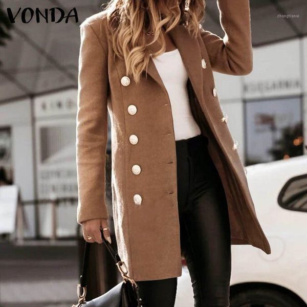 stylish double-breasted coats women's autumn lapel overcoats solid outwear 2020 cardigan female loose casual coat1, Black;brown
stylish double-breasted coats women's autumn lapel overcoats solid outwear 2020 cardigan female loose casual coat1, Black;brown