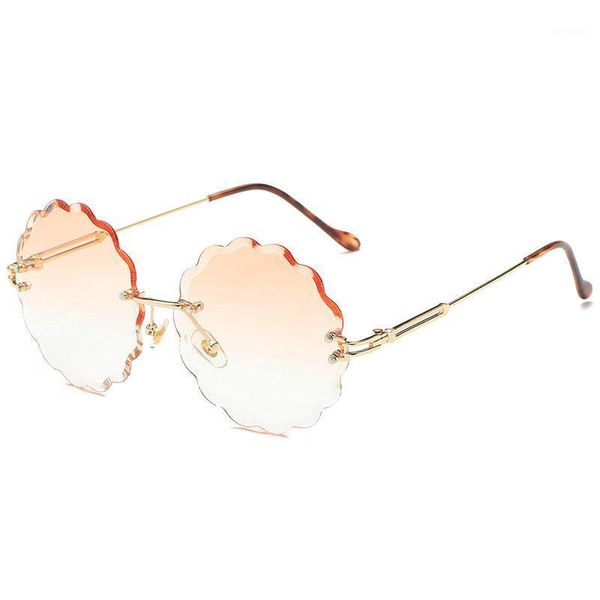 sunglasses luxury rimless women 2021 brand irregular trimmed eyewear flower metal frame sun glasses female uv400 fml1, White;black
sunglasses luxury rimless women 2021 brand irregular trimmed eyewear flower metal frame sun glasses female uv400 fml1, White;black