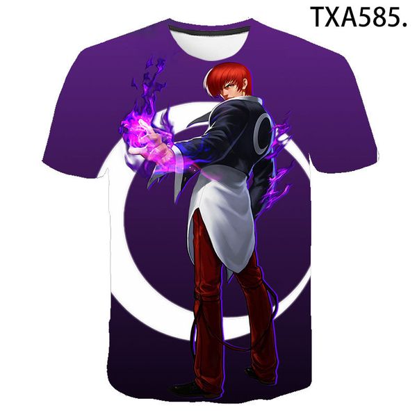 new the king of fighters street 3d print shirts comics graphic humor men clothing