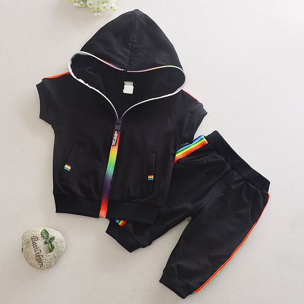 New Boys Outfits 6M- Girls Clothes Childrens Clothing Suits Zipper Top Cotton Pants Suit 2pcs Clothing Sets Kids Clothes, Black
New Boys Outfits 6M- Girls Clothes Childrens Clothing Suits Zipper Top Cotton Pants Suit 2pcs Clothing Sets Kids Clothes, Black