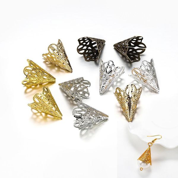 30pcs 20x17mm alloy beads cap ancient charms flower shape pendant for jewelry making finding diy earring necklace supplies h bbyipt, Silver
30pcs 20x17mm alloy beads cap ancient charms flower shape pendant for jewelry making finding diy earring necklace supplies h bbyipt, Silver