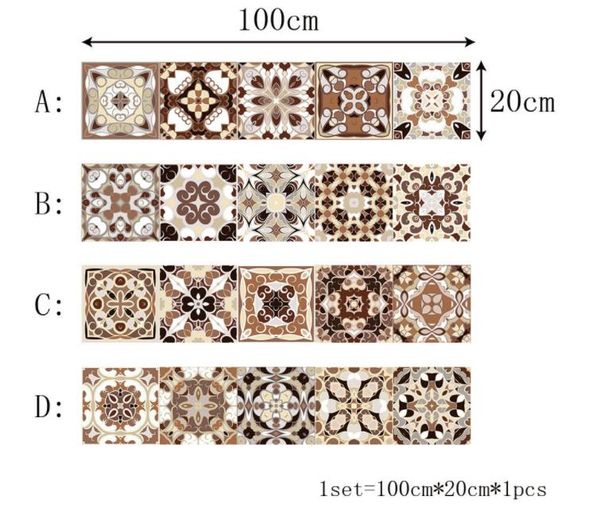 20cm*100cm abic style tile staircase sticker personalized corridor stair decoration floor wall sticker customization wall moroccan style-064
20cm*100cm abic style tile staircase sticker personalized corridor stair decoration floor wall sticker customization wall moroccan style-064